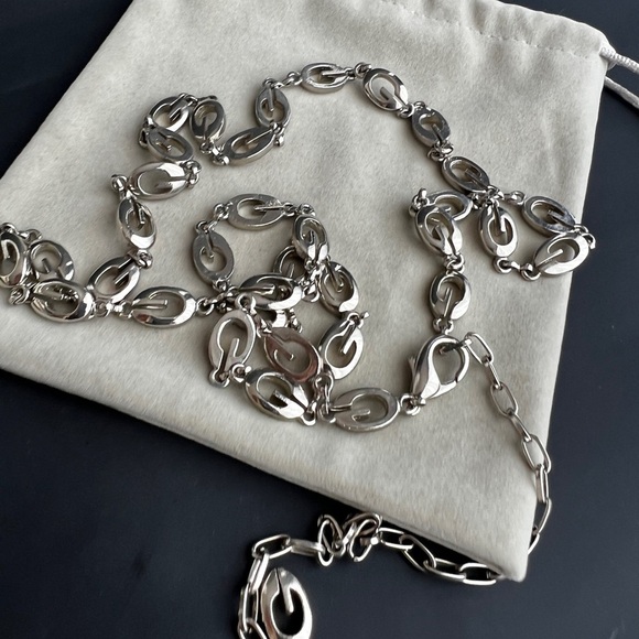 Elegant Silver G Chain Necklace or Belt - Picture 7 of 7